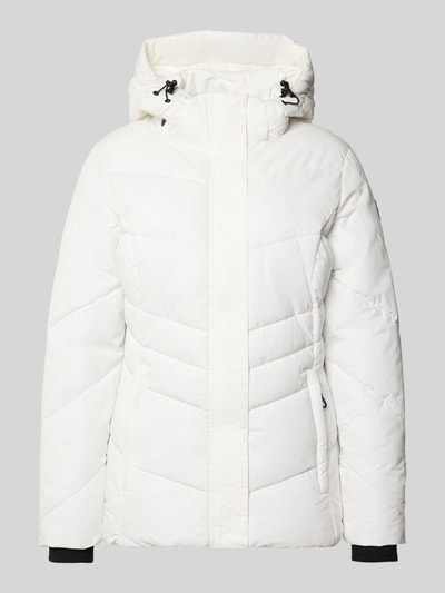 G.I.G.A. DX Gewatteerd regular fit jack met capuchon Offwhite - 2