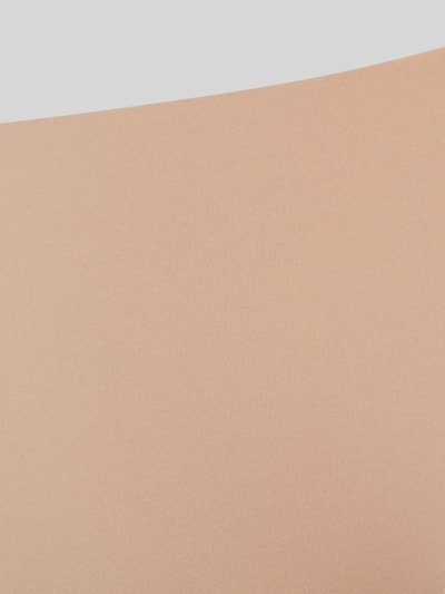 Produktfoto, Panty mit Wellensaum von Skiny, beżowy materiał z elastycznym wykończeniem, bliski krój, gładka tekstura, damska bielizna