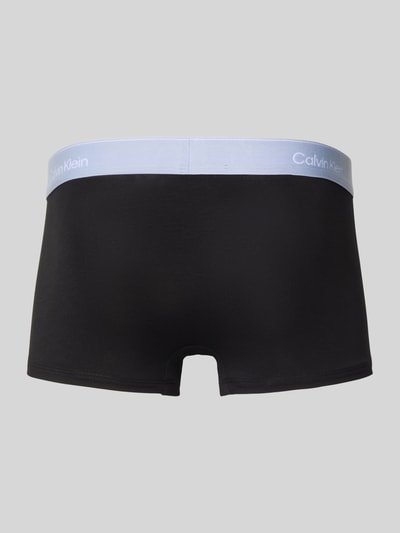 Calvin Klein Underwear Slim Fit Trunks mit Logo-Detail im 3er-Pack Black 3