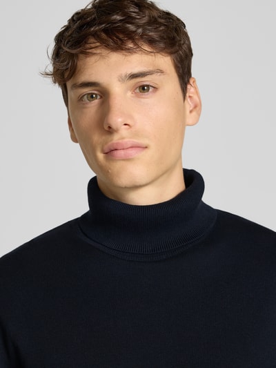 Jack & Jones Coltrui met ribboordjes Marineblauw - 3