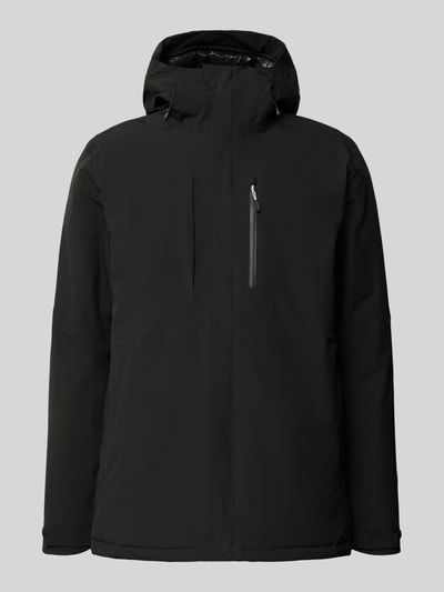 Icepeak Parka z kapturem i patkami na rękawach model ‘BAKERHILL’ Czarny 2