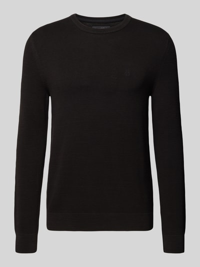Marc O'Polo Regular Fit Pullover aus reiner Baumwolle Black 2