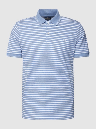 Paul & Shark Poloshirt mit Streifenmuster Hellblau 2