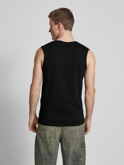 Jack & Jones Tanktop mit Label-Print Modell 'SPLIT' Black 5