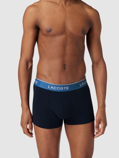 Lacoste Trunks mit Brand-Schriftzug Blau 1