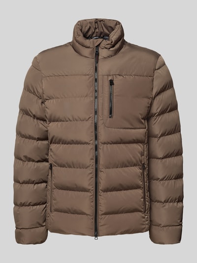 Geox Steppjacke mit Zweiwege-Reißverschluss Modell 'SNAKE' Beige 2