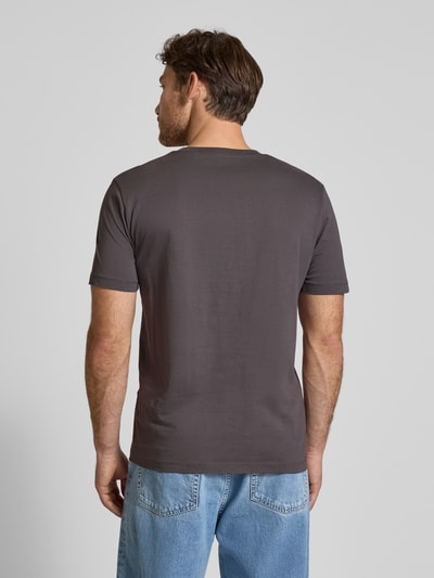 Tom Tailor Denim T-shirt o kroju regular fit z czystej bawełny Grafitowy 5