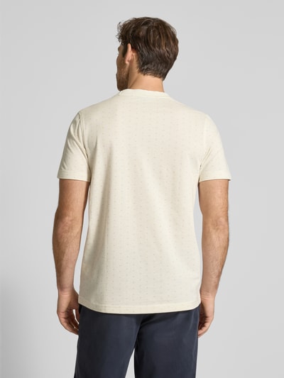 Lerros T-Shirt mit Rundhalsausschnitt Offwhite 5