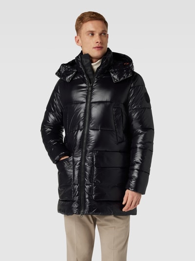 SAVE THE DUCK Steppjacke mit Kapuze Modell 'CHRISTIAN' Black 4