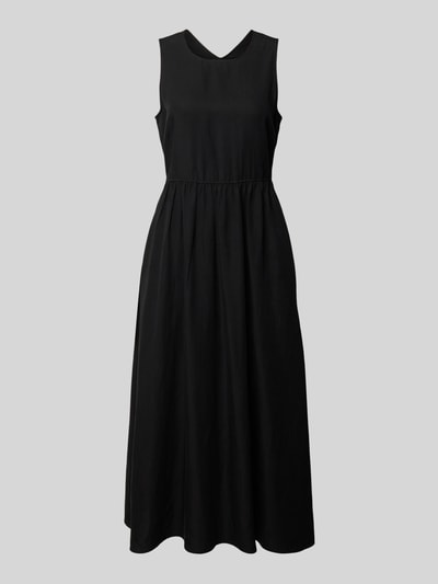 Marc O'Polo Jurk in A-lijn van een mix van lyocell en linnen  - 2