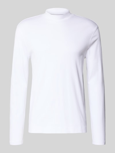 Christian Berg Men Shirt met lange mouwen en opstaande kraag Wit - 2