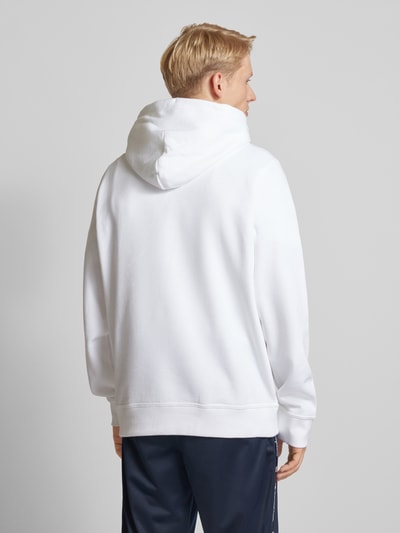 CHAMPION Hoodie mit Label-Stitching Weiss 5