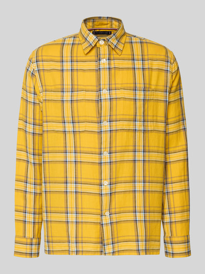 Tommy Hilfiger Koszula casualowa o kroju relaxed fit z czystej bawełny Żółty 2