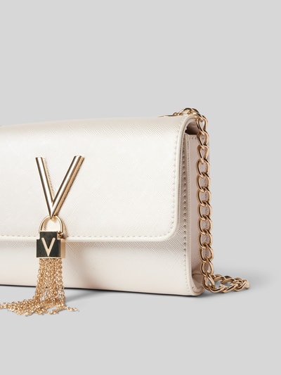 VALENTINO BAGS Handtasche mit Logo-Applikation Modell 'DIVINA SA' Silber 2