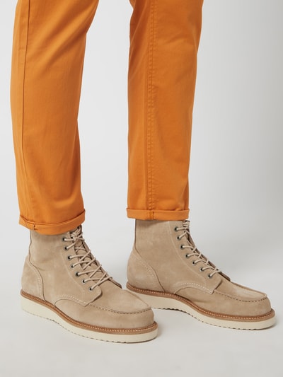 SELECTED HOMME Boots van suède, model 'Teo' Zand - 3