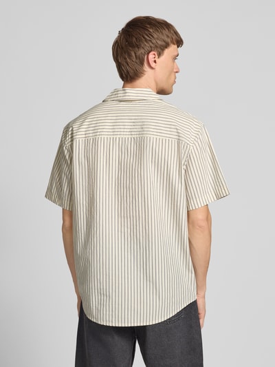 Calvin Klein Jeans Regular fit vrijetijdsoverhemd met borstzak Beige - 5