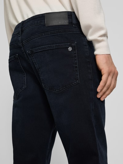 BOSS Orange Jeans mit 5-Pocket-Design Modell 'ONYX' Dunkelblau 3