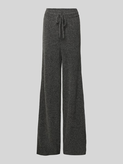 LeGer by Lena Gercke Wide Leg Stoffhose mit Tunnelzug Modell 'Gigi' Anthrazit 1