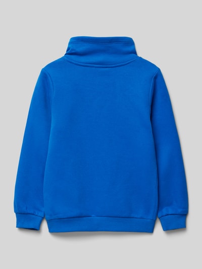 s.Oliver RED LABEL Regular Fit Sweatshirt aus weichem Baumwoll-Mix Royal 3