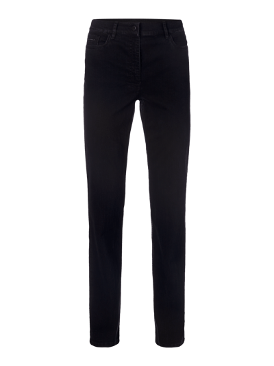 Zerres Coloured Comfort Fit 5-Pocket-Jeans Black 1