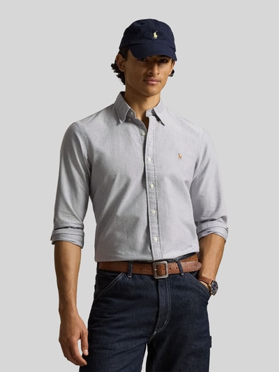 Polo Ralph Lauren regular fit vrijetijdsoverhemd van puur katoen Donkerblauw - 4