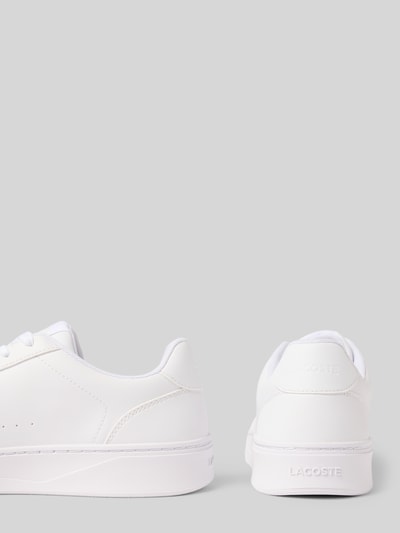 Lacoste Low Top Sneaker aus echtem Rindsleder Weiss 2