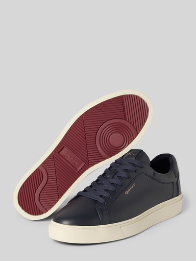 Gant Sneakers met labeldetails, model 'Mc Julien' Marineblauw - 4