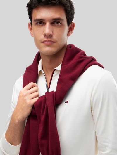 Tommy Hilfiger Regular Fit Poloshirt aus reiner Baumwolle Modell 'LIQUID' Offwhite 3