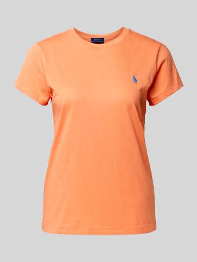 Polo Ralph Lauren T-shirt met logostitching Oranje - 2