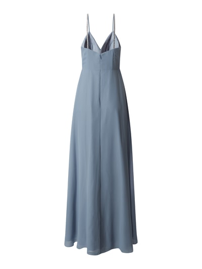Luxuar Abendkleid aus Chiffon  Hellblau 4