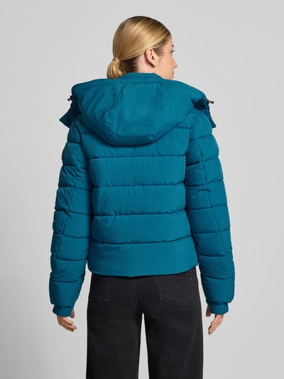 NAUTGÅRD Jacke mit Daumenloch und Kapuze Petrol 5