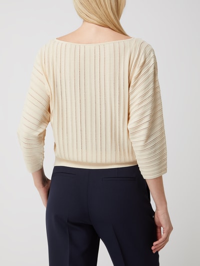 s.Oliver BLACK LABEL Pullover mit 3/4-Arm  Ecru 5