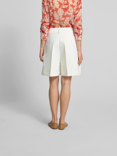 Victoria Beckham Shorts mit Eingrifftaschen Ecru 5