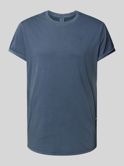 G-Star Raw T-shirt met labeldetail, model 'Lash' Donkerblauw - 2