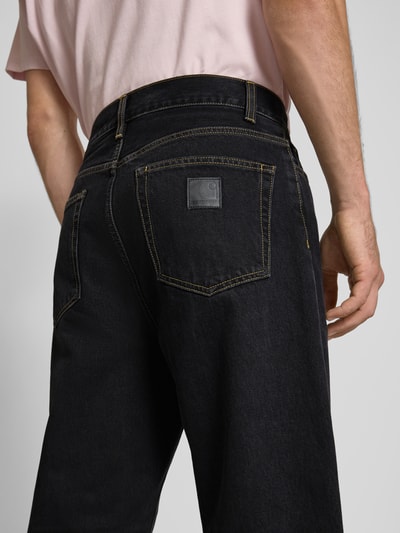 Carhartt Work In Progress Jeans met steekzakken, model 'AARON' Zwart - 3
