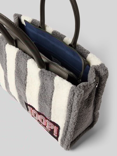 JOOP! Jeans Handtas met labelpatch, model 'squadra aurelia' Middengrijs - 5