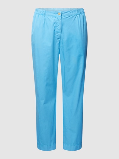 Tommy Hilfiger Curve PLUS SIZE tapered fit stoffen broek met elastische band Turquoise - 2