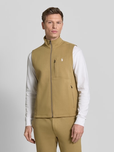 Polo Ralph Lauren Regular Fit Weste aus Baumwoll-Mix Beige 4