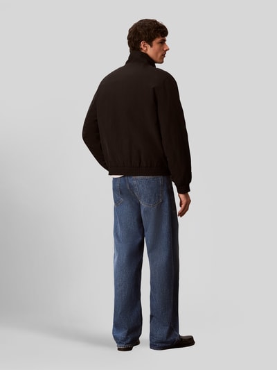 Calvin Klein Jeans Regular Fit Blouson mit Label-Patch Black 5