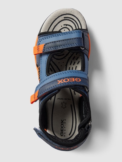 Geox Sandały z detalami z logo model ‘BOREALIS’ Granatowy 3
