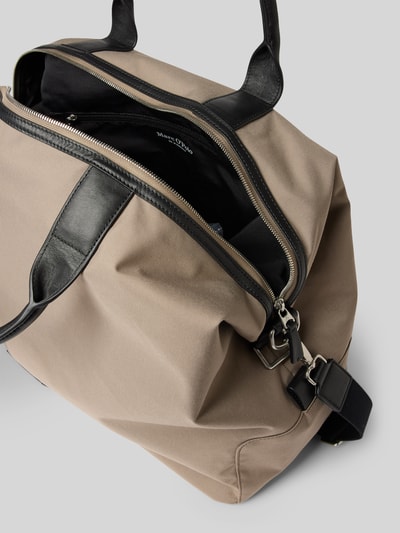 Marc O'Polo Weekender mit Tragegriff und längenverstellbaren Schulterriemen Beige 5