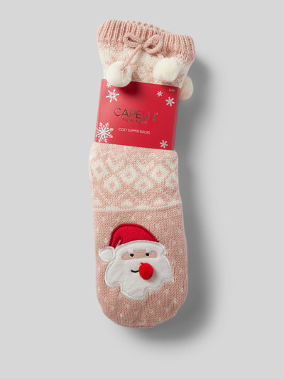 CAPELLI NEW YORK Socken mit Schleifen-Detail Rose 3