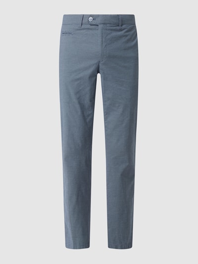 Brax Straight fit chino met stretch, model 'Everest' Donkerblauw - 2