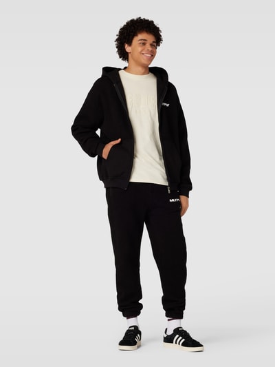 Multiply Apparel Jogpants mit Label-Print Black 1