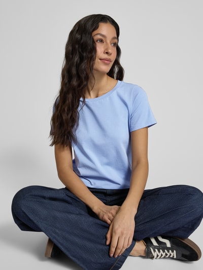 Weekend Max Mara T-Shirt mit Rundhalsausschnitt Modell 'MULTIF' Hellblau 3