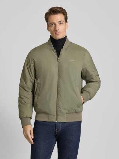CK Calvin Klein Parka met capuchon en mouwtrensjes Olijfgroen - 6