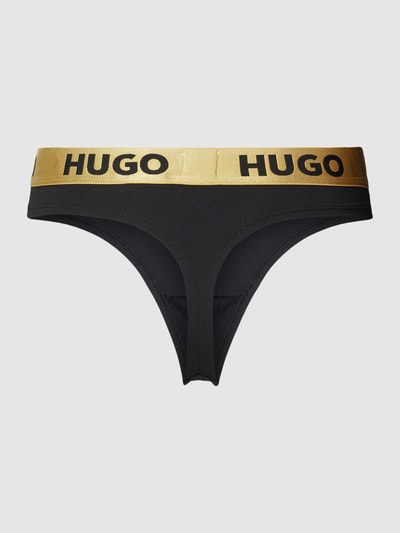 HUGO String mit Label-Bund Modell 'SPORTY' Gold 3