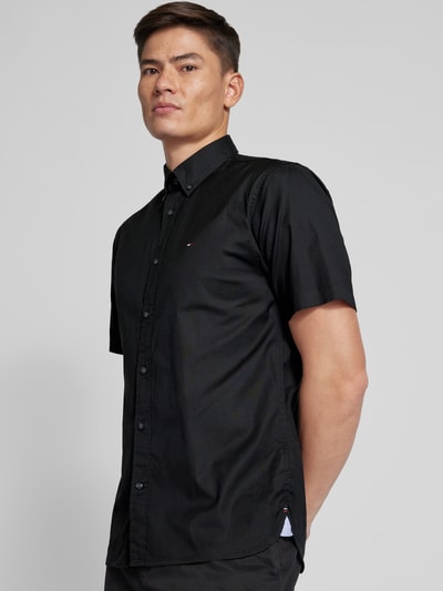 Tommy Hilfiger Regular Fit Freizeithemd mit Button-Down-Kragen Black 3