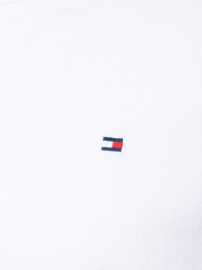 Produktfoto, T-Shirt Set aus reiner Baumwolle im 3er-Pack von Tommy Hilfiger mit Optik: Unifarben, Logo-Detail, Jersey Materialverarbeitung