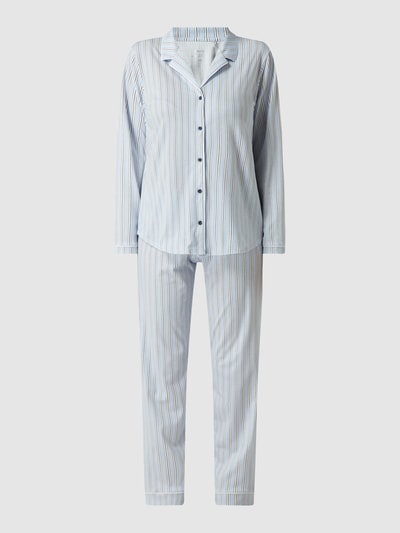 Calida Modern Fit Pyjama aus Baumwolle Modell 'Sweet Dreams' Blau 2